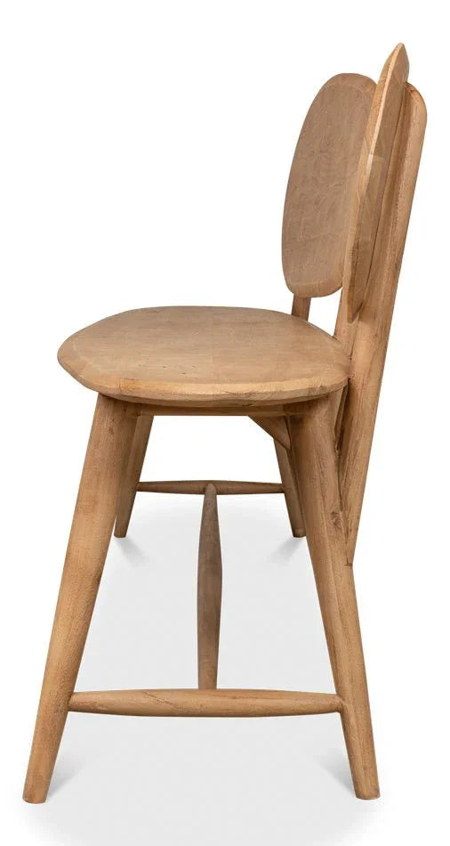 Pebble Handmade Wooden Bedroom Bench - LOOMLAN - Sarreid - Bedroom Benches