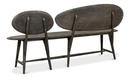 Pebble Handmade Wooden Bedroom Bench - LOOMLAN - Sarreid - Bedroom Benches