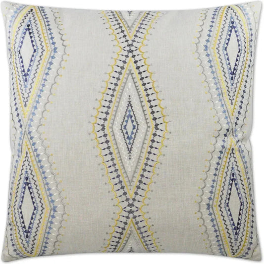 Pecos Off - White Throw Pillow With Insert - LOOMLAN - D.V. Kap - Throw Pillows