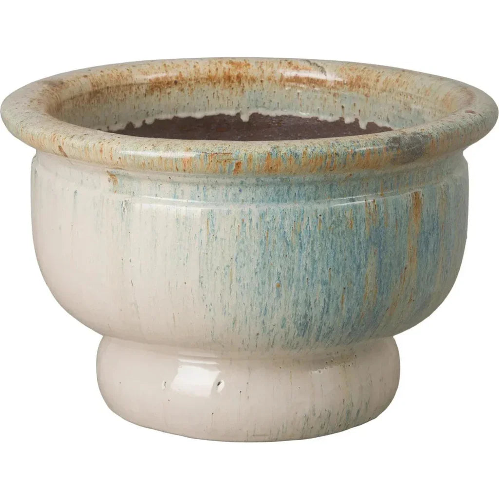 Pedestal Bowl Looked Outdoor Planter