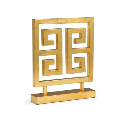 Peking Accent Antique Gold Leaf Sculpture - LOOMLAN - Chelsea House - Statues & Sculptures