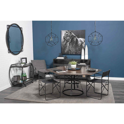 Pender Glass Door Black Display Sideboard