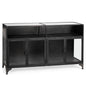 Pender Glass Door Black Display Sideboard