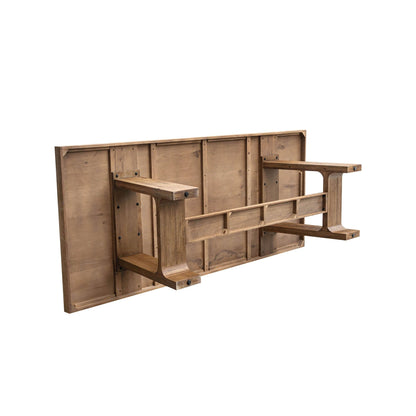 Pender Wooden Rectangular Dining Table-Dining Tables-LH Imports-LOOMLAN