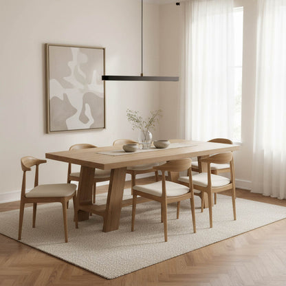 Pender Wooden Rectangular Dining Table
