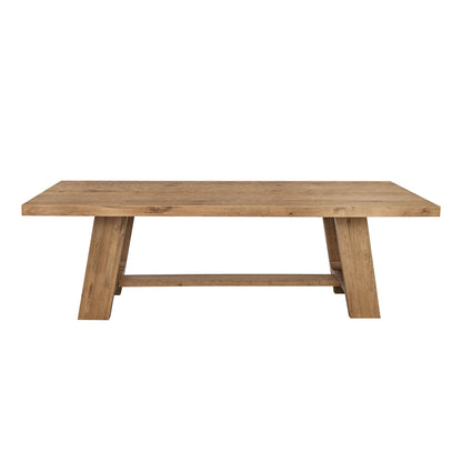 Pender Wooden Rectangular Dining Table-Dining Tables-LH Imports-LOOMLAN