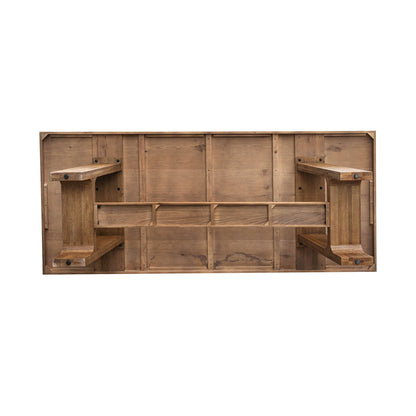 Pender Wooden Rectangular Dining Table-Dining Tables-LH Imports-LOOMLAN