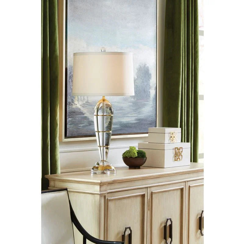 Peninsula Crystal Design Table Lamp - LOOMLAN - Wildwood - Table Lamps