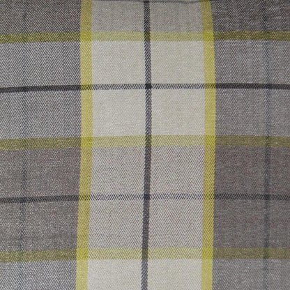 Penn Plaid Citrus Black Throw Pillow Insert - LOOMLAN - D.V. Kap - Throw Pillows