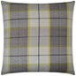 Penn Plaid Citrus Black Throw Pillow Insert - LOOMLAN - D.V. Kap - Throw Pillows