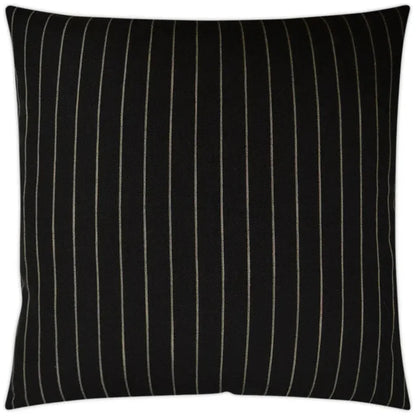 Pennant Black Throw Pillow With Insert - LOOMLAN - D.V. Kap - Throw Pillows