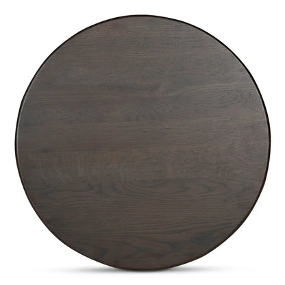 Penny Solid Oak Top Round Coffee Table - LOOMLAN - Moe's Home - Coffee Tables