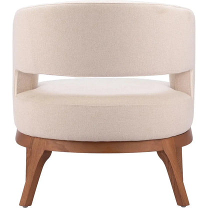 Penryn Beige Accent Chair With Arm - LOOMLAN - Zuo Modern - Accent Chairs