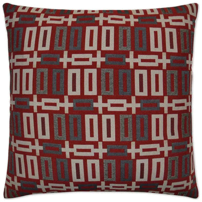 Penthouse Red Throw Pillow With Insert - LOOMLAN - D.V. Kap - Throw Pillows