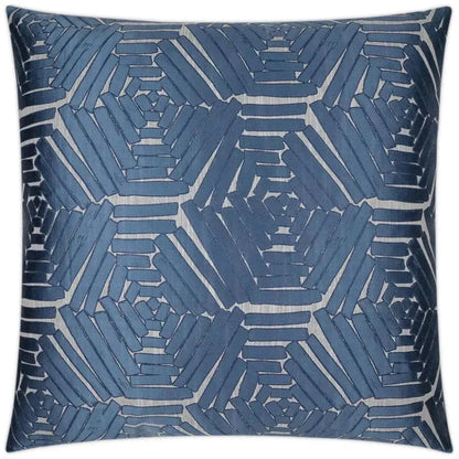 Percy Blue Blue Throw Pillow With Insert - LOOMLAN - D.V. Kap - Throw Pillows