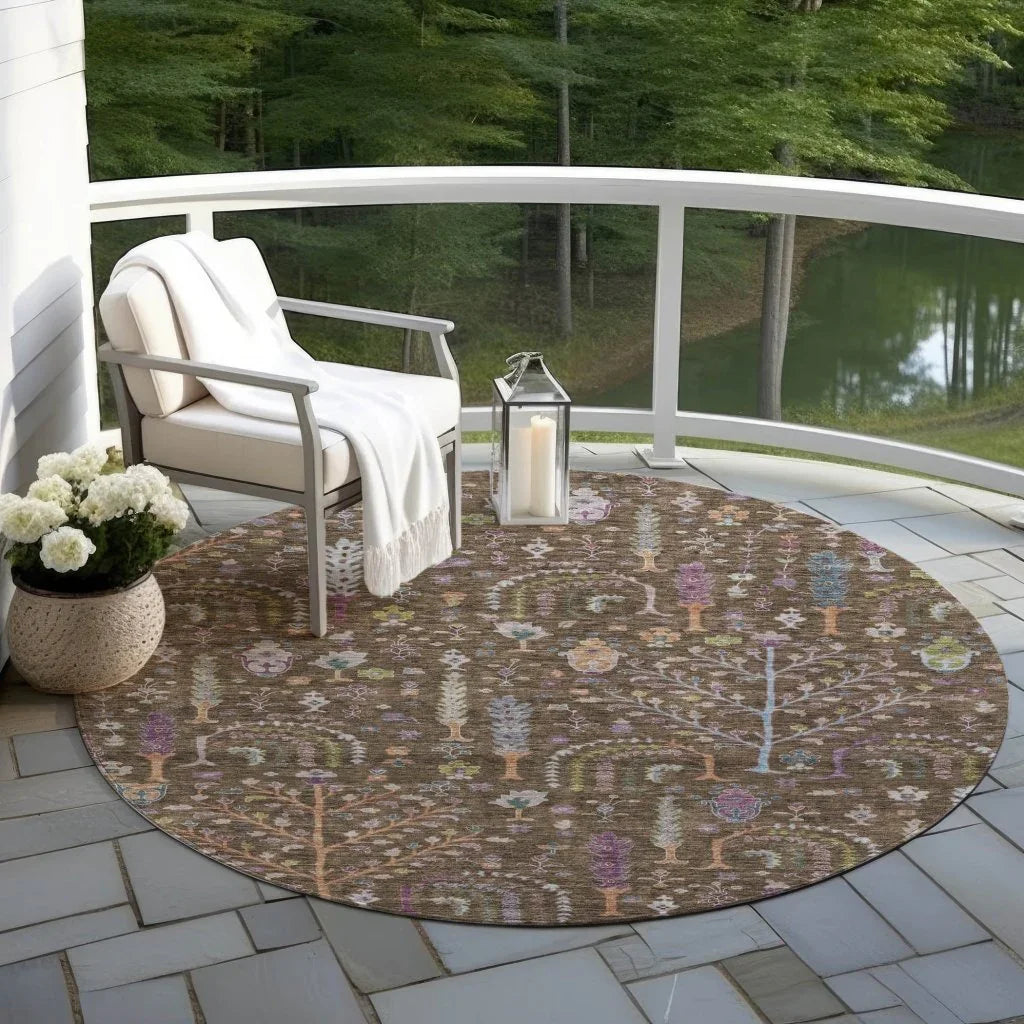 Percy Brown Washable Indoor - Outdoor Rug - LOOMLAN - LOOMLAN Rugs - Outdoor Rugs