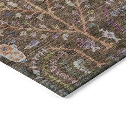 Percy Brown Washable Indoor - Outdoor Rug - LOOMLAN - LOOMLAN Rugs - Outdoor Rugs