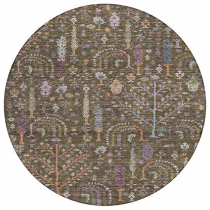 Percy Brown Washable Indoor - Outdoor Rug - LOOMLAN - LOOMLAN Rugs - Outdoor Rugs