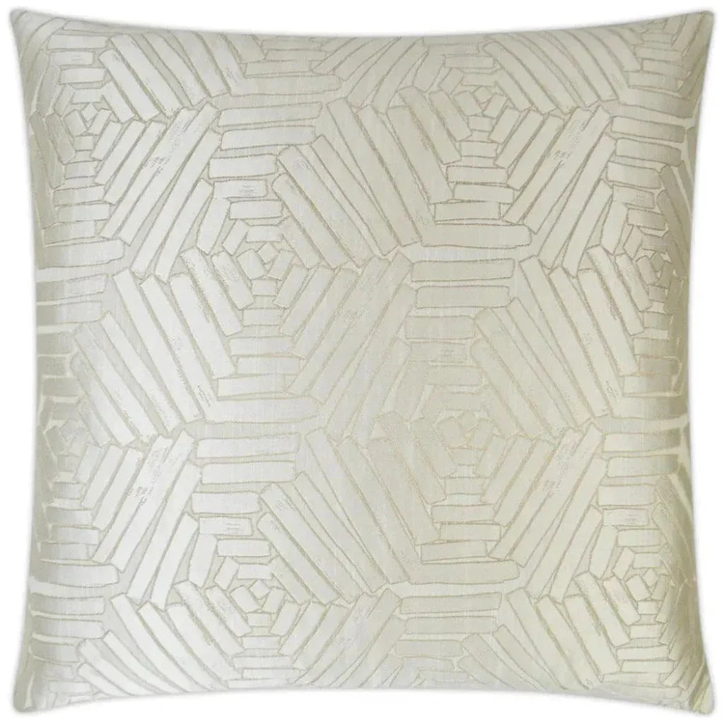 Percy Light Brown Throw Pillow With Insert - LOOMLAN - D.V. Kap - Throw Pillows