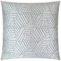 Percy Linen Glam Silver Large Throw Pillow Insert - LOOMLAN - D.V. Kap - Throw Pillows