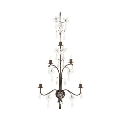 Perennial Iron Base Wall Sconce - LOOMLAN - Chelsea House - Wall Sconces