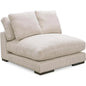 Performance Fabric & Plywood Cream Slipper Chair - LOOMLAN - Moe's Home - Sofas & Loveseats