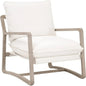 Performance White Boucle Sling Hamlin Club Chair - LOOMLAN - Essentials For Living - Accent Chairs