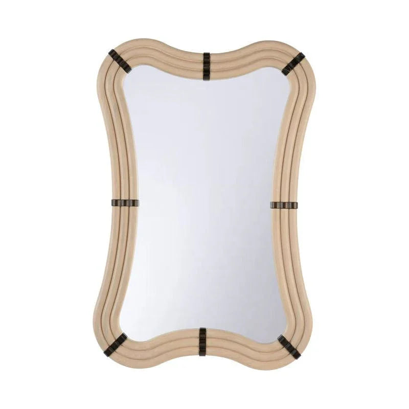 Perret Wood Framed Wall Mirror - LOOMLAN - Wildwood - Wall Mirrors
