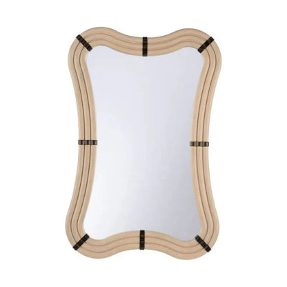 Perret Wood Framed Wall Mirror - LOOMLAN - Wildwood - Wall Mirrors