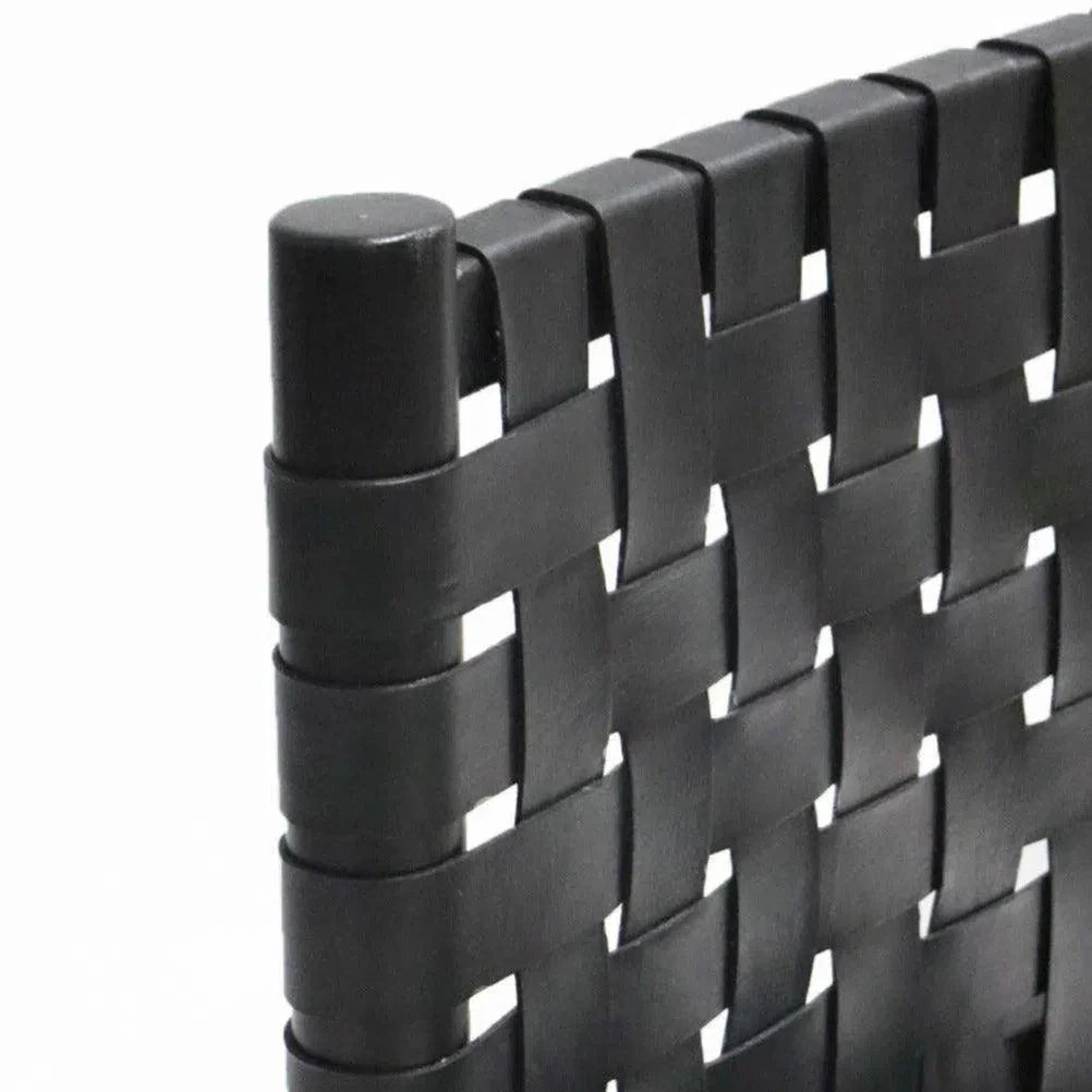 Leather Dining Chair Perry Black - LOOMLAN - Peninsula Home - Dining Chairs