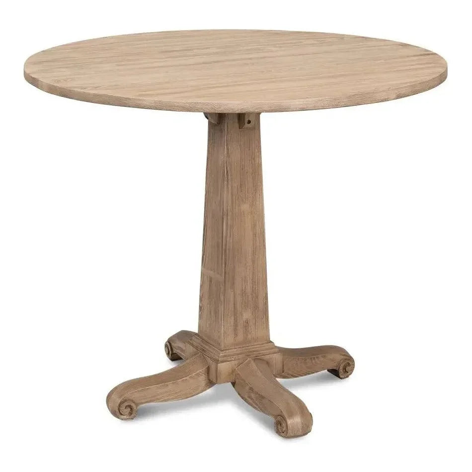 Perry Vineyards Round Bistro Table - LOOMLAN - Sarreid - Side Tables