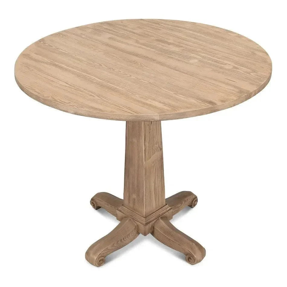 Perry Vineyards Round Bistro Table - LOOMLAN - Sarreid - Side Tables