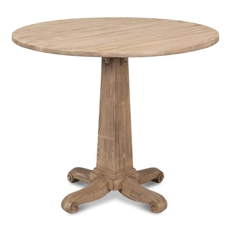 Perry Vineyards Round Bistro Table - LOOMLAN - Sarreid - Side Tables