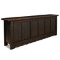 Persian Black Sideboard Extra Large Cabinet 98" - LOOMLAN - Sarreid - Sideboards