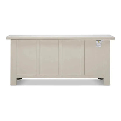 Persian Sideboard Antique White Cabinet For Living Room - LOOMLAN - Sarreid - Sideboards