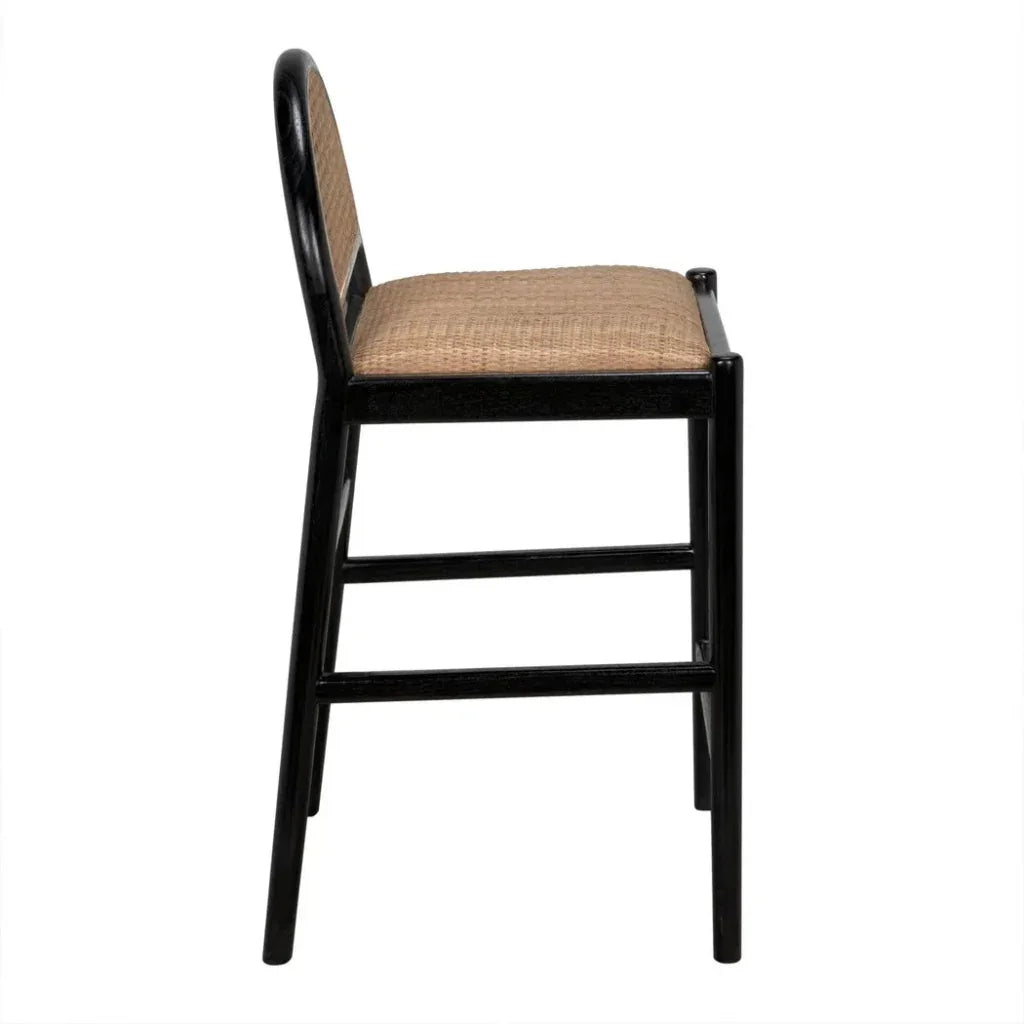 Peter Counter Stool - LOOMLAN - Noir - Counter Stools