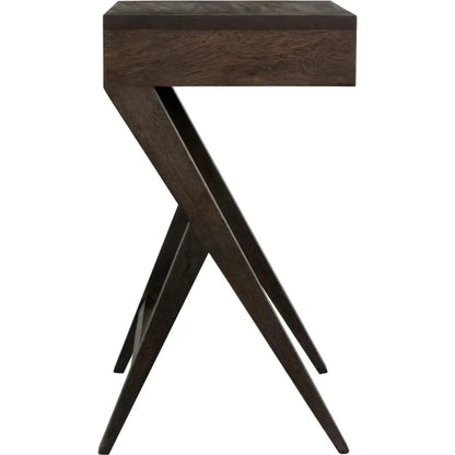 Peter Side Table, Ebony Walnut - LOOMLAN - Noir - Side Tables