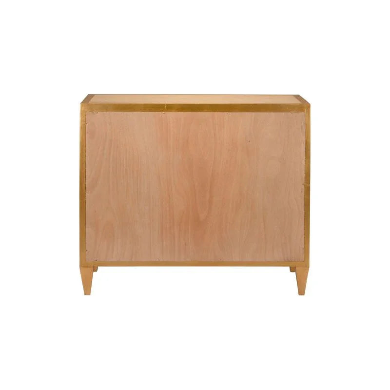 Petite Caned Wood Framed Brown Buffet - LOOMLAN - Chelsea House - Buffets