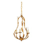 Petite Gold Antique Finish Chandelier - LOOMLAN - Chelsea House - Chandeliers