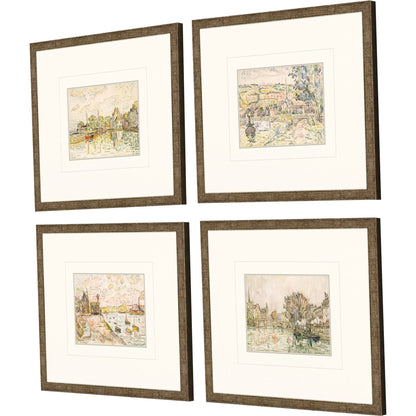 Petite Landscapes Multi Framed Wall Art 4PC