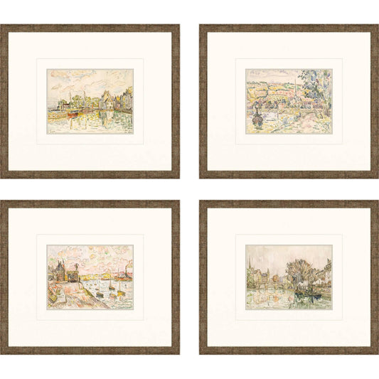 Petite Landscapes Multi Framed Wall Art 4PC