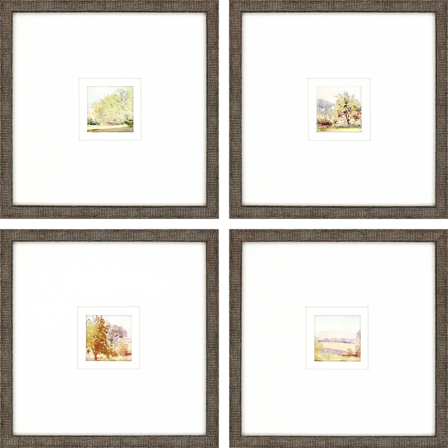 Petite Sunrise Multi Framed Wall Art 4PC