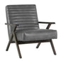 Peyton Leather Lounge Chair - LOOMLAN - SUNPAN - Accent Chairs
