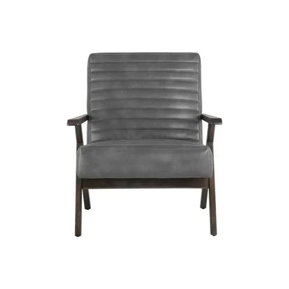 Peyton Leather Lounge Chair - LOOMLAN - SUNPAN - Accent Chairs