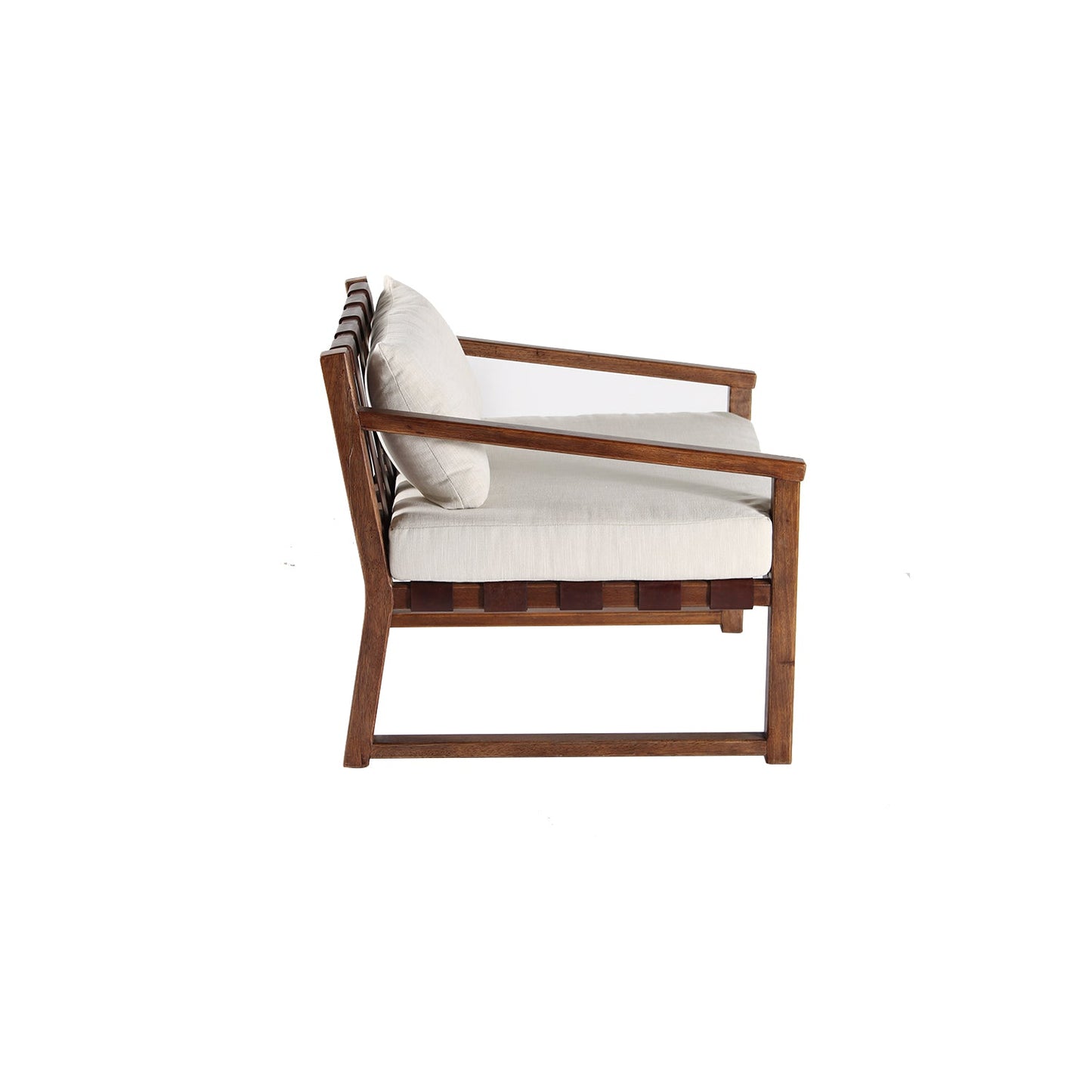 Peyton Vegetable Tanned Leather Accent Chair