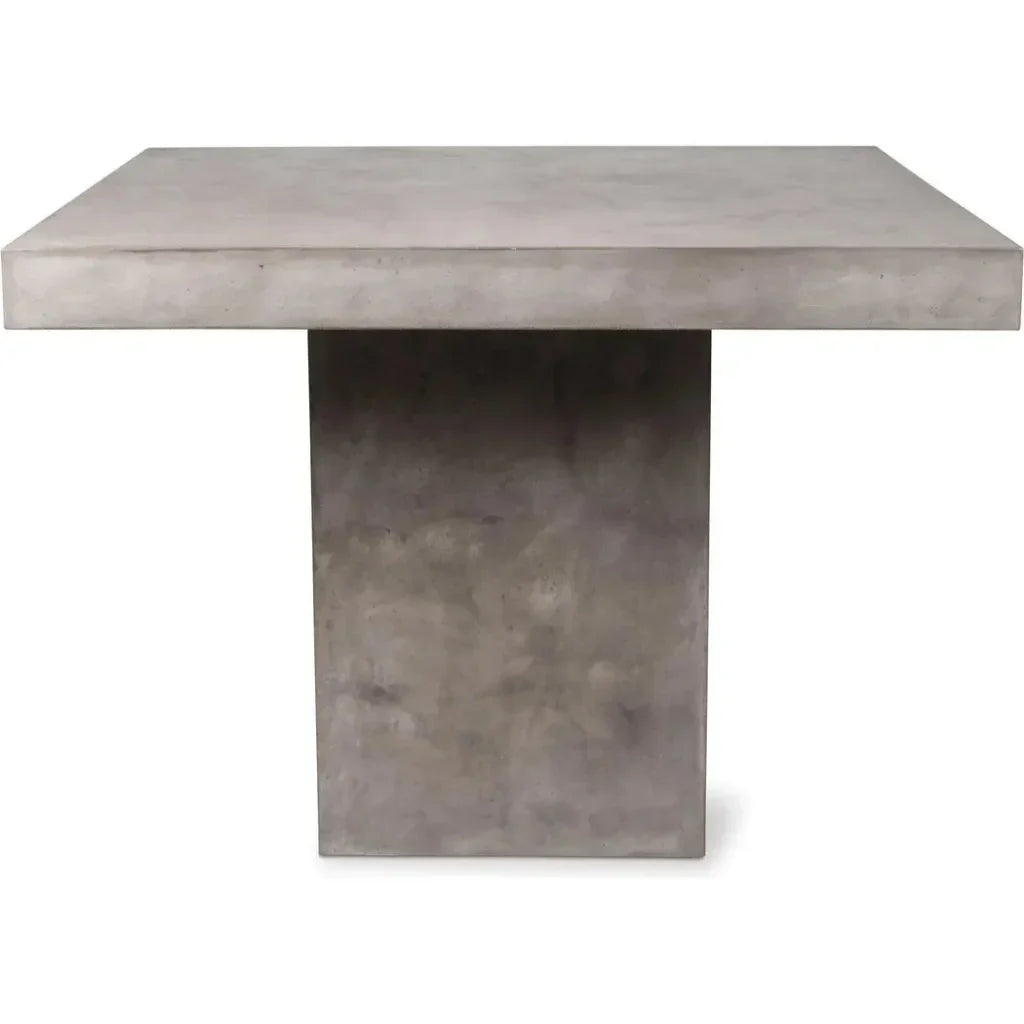 Phil Counter Table - Slate Grey Outdoor Counter Table-Outdoor Dining Tables-Seasonal Living-LOOMLAN