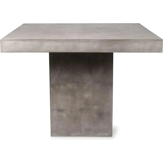 Phil Counter Table - Slate Grey Outdoor Counter Table-Outdoor Dining Tables-Seasonal Living-LOOMLAN