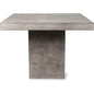 Phil Counter Table - Slate Grey Outdoor Counter Table-Outdoor Dining Tables-Seasonal Living-LOOMLAN