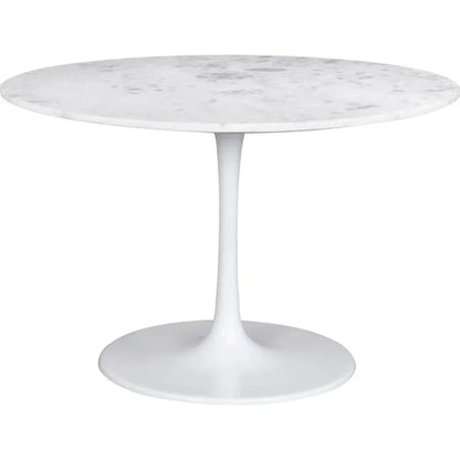 Phoenix Dining Table White-Dining Tables-Zuo Modern-LOOMLAN