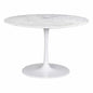 Phoenix Dining Table White-Dining Tables-Zuo Modern-LOOMLAN